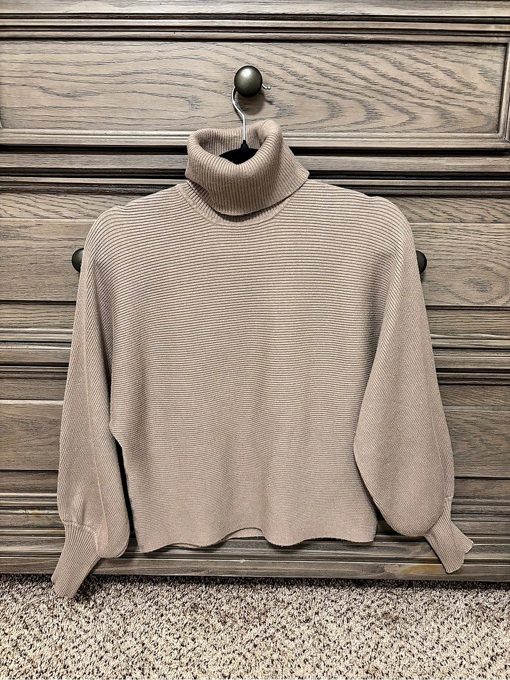 Light Green - Ribbed Sweater